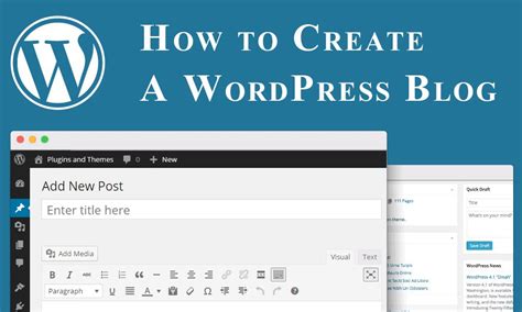 Create Blog On WordPress
